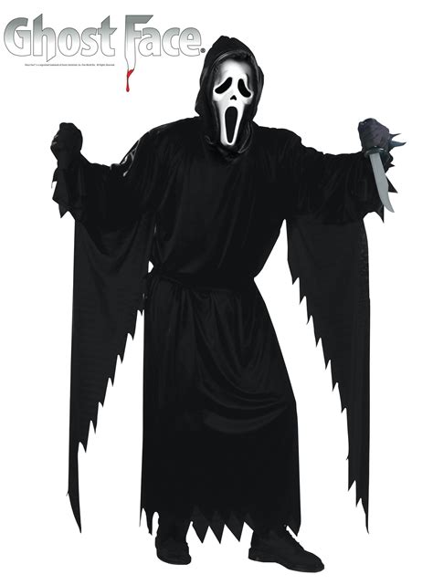 ghostface scream costume|Adult Ghost Face Costume .